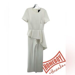 Black Halo Ivory Dress